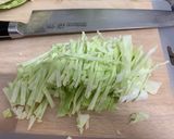 成田名物もつにんにく漬で作る餃子作り方4写真