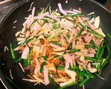 旨辛！ハムときのこのスタミナ丼作り方4写真