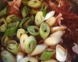 肉豆腐☆牛肉と長ねぎと舞茸の旨味が凝縮☆作り方2写真