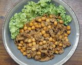 牛肉とひよこ豆のプルコギ風作り方5写真