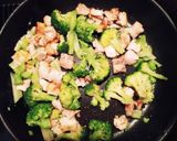 絶品☆鶏とブロッコリーのクリームパスタ作り方6写真