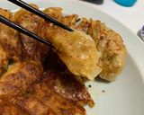 成田名物もつにんにく漬で作る餃子作り方16写真