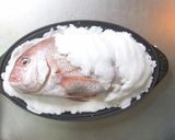 鯛の塩包み焼き作り方4写真