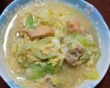 貝味噌☆帆立の卵とじ☆作り方4写真