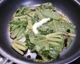 簡単！小松菜の醤油バター炒め作り方4写真