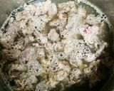 茄子とニラ、牛肉のうどん作り方4写真