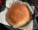 ストウブで楽チンまん丸パン作り方10写真