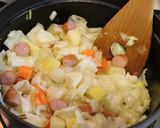 野菜ジュースでミネストローネ作り方1写真