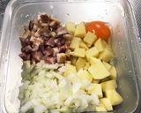 レンジで作るポテトサラダ作り方2写真