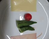 オクラのイタリアン風弁当一品作り方1写真