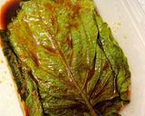 えごまの葉の醤油漬け＆豚しゃぶで作り方1写真