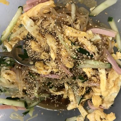 しらたき冷やし中華風サラダ by gladsa 【クックパッド】 簡単おいしい