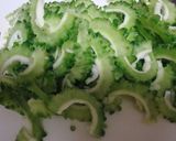 ゴーヤの炒め物作り方1写真