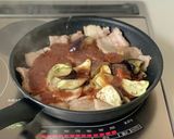 ガッツリ!ご飯に合う【豚茄子の味噌炒め】作り方6写真