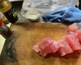 マグロの和風ドレッシング作り方1写真
