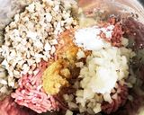 椎茸の肉詰め+チーズ作り方1写真
