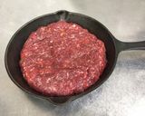 簡単鹿肉スキレット焼き作り方3写真