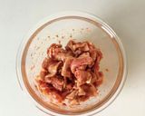 セミドライで【豚とゴーヤの香味たれ炒め】作り方1写真