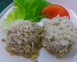 【病院】もち米団子蒸し【給食】作り方4写真