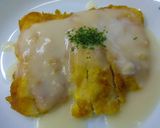 【病院】魚ピカタホワイトソース【給食】作り方5写真
