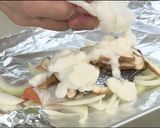 鮭と長芋のホイル蒸し焼き作り方4写真