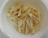 ロールキャベツ風♪自然薯包み蒸し煮作り方1写真