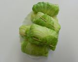 ロールキャベツ風♪自然薯包み蒸し煮作り方3写真
