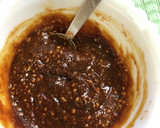 厚揚げと小松菜の胡麻味噌炒め作り方1写真