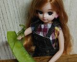 リカちゃん♡しいたけと絹さやのお吸い物ꕤ作り方2写真