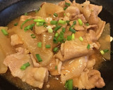 簡単　豚バラと大根のソース炒め作り方7写真