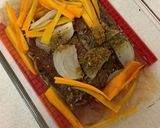 牛肩ロースステーキ肉のプルドポーク作り方2写真
