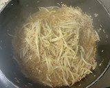 安い！うまい！もやしとひき肉の炒め物作り方5写真