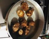 里芋簡単皮むき。時短。ツルッと飛び出る作り方1写真