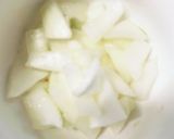 レンジ胸肉なす梅ワサビ照り焼青椒肉絲風作り方2写真