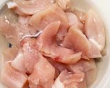 レンジ胸肉なす梅ワサビ照り焼青椒肉絲風作り方8写真