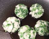 大根菜のモチモチ焼き作り方2写真