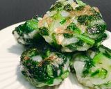大根菜のモチモチ焼き作り方3写真