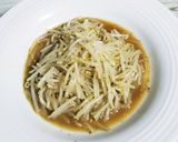 もやしナムル(作りおき)で豚丼作り方1写真
