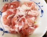 全てレンジ坦々麺味豚こま大根青椒肉絲風作り方1写真