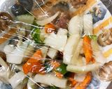 全てレンジ坦々麺味豚こま大根青椒肉絲風作り方12写真
