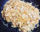 豆腐となめ茸のふわとろ玉子作り方5写真