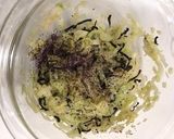 キャベツの塩昆布とゆかり和え作り方4写真