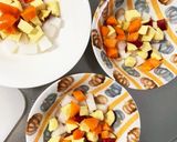 レンジ温野菜旨辛台湾ラーメン味チャンプル作り方6写真