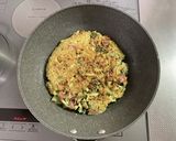 ゴーヤ入りお好み焼き作り方9写真
