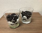 オレオチーズケーキ風のヨーグルトケーキ作り方4写真