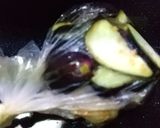 なすの浅漬けの胡麻和え作り方1写真