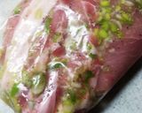 *豚ロースのにんにく塩だれグリル*作り方4写真