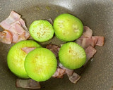 とろナスとベーコンのコク旨醤油炒め作り方2写真