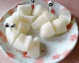 梨はひとくちカットが食べやすい♡作り方10写真