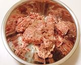 ♡簡単♡我が家の定番チーズハンバーグ作り方3写真